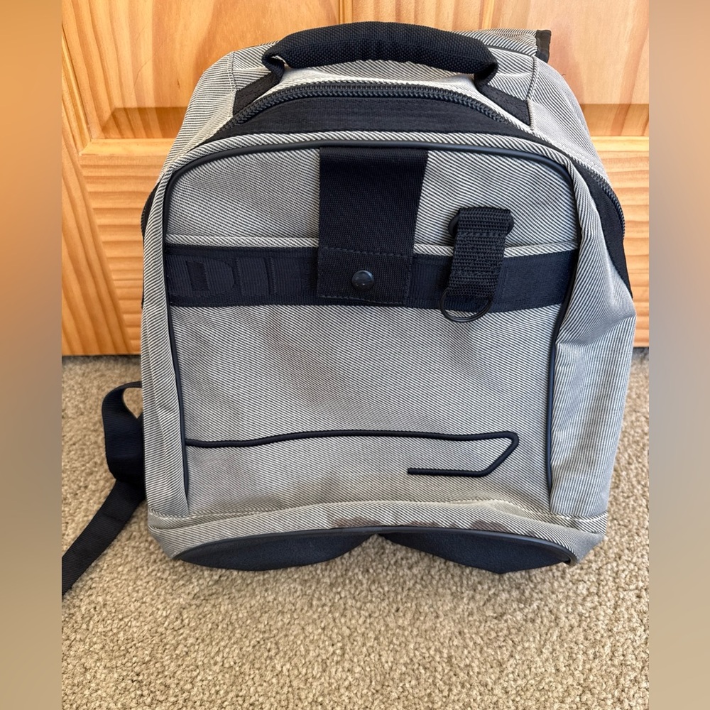 Vintage y2k diesel Gray and Black Men's Backpack